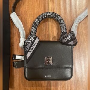 Brand new Amiri black handbag